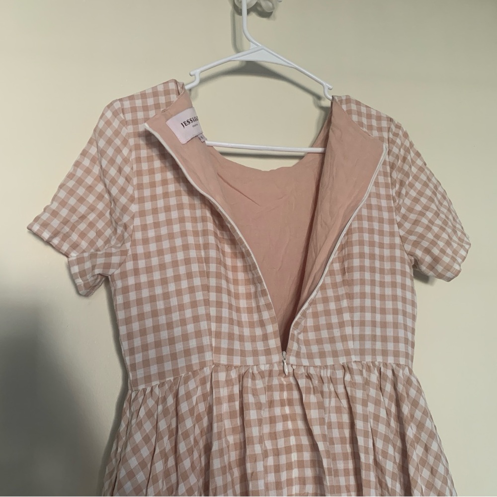 Gingham Midi Dress - Picture 10 of 13